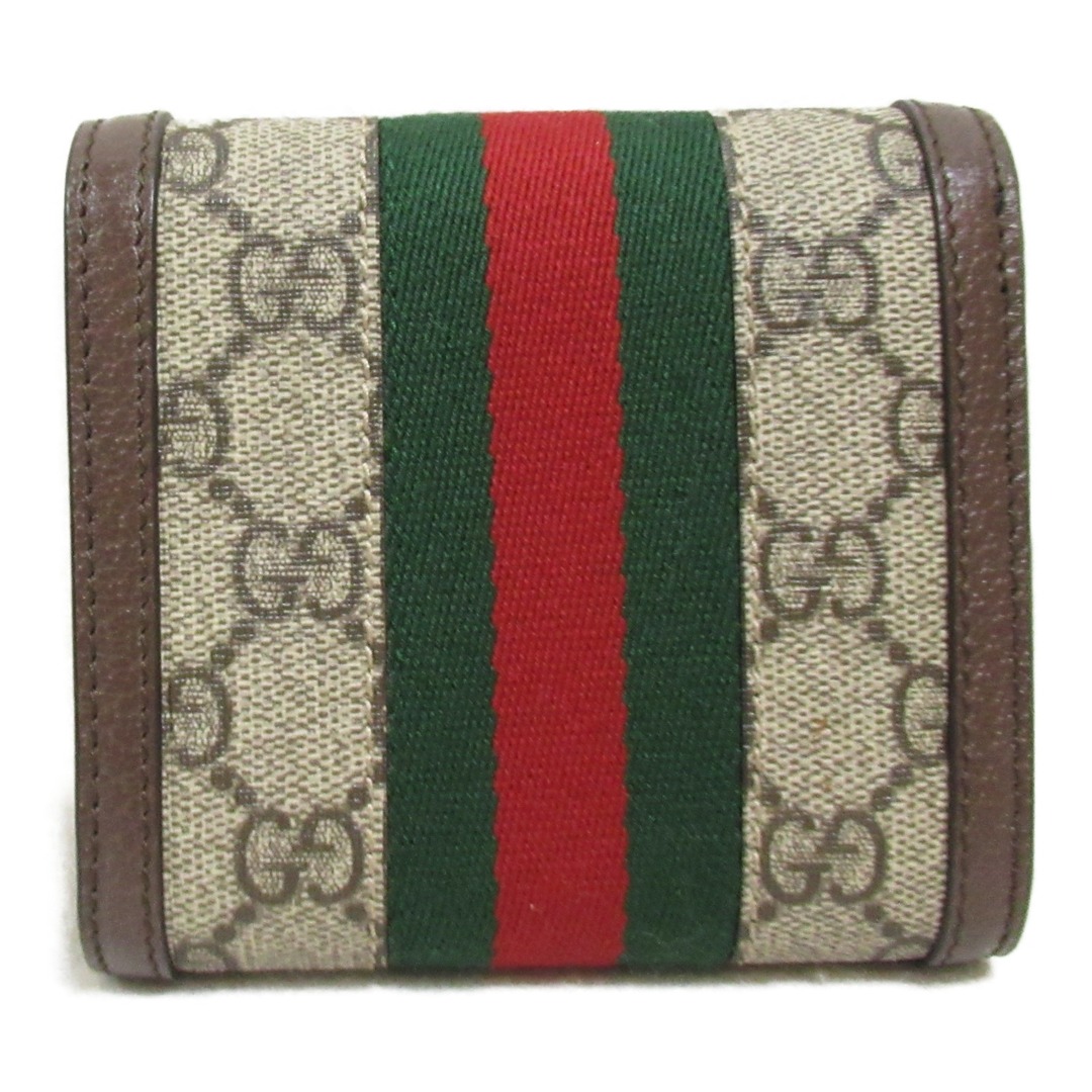 Gucci(グッチ)のグッチ ＧＧスプリーム 二つ折財布 二つ折り財布 レディースのファッション小物(財布)の商品写真