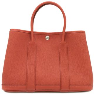 エルメス(Hermes)のエルメス HERMES トートバッグ ガーデンパーティーTPM ネゴンダ サンギーヌ シルバー金具 新品 未使用 朱赤  U刻印（2022年製） 【箱】【中古】(トートバッグ)