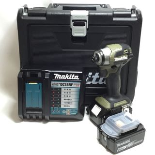 マキタ(Makita)のΘΘMAKITA マキタ インパクトドライバ 未使用品 付属品完備 TD173DRGXO オリーブ(その他)