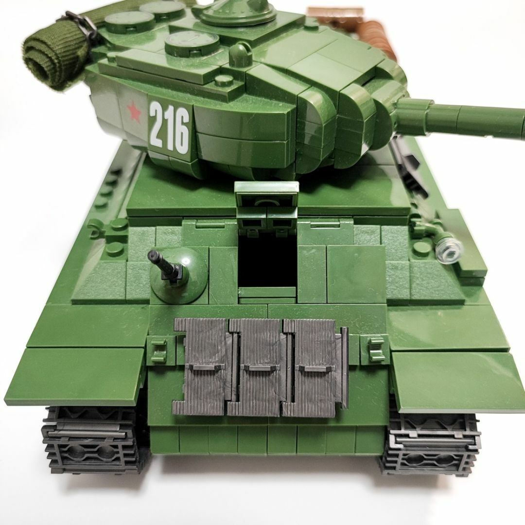 ソビエト T-34 ブロック戦車 ミリタリー 戦車 国内発送 キッズ/ベビー/マタニティのおもちゃ(積み木/ブロック)の商品写真