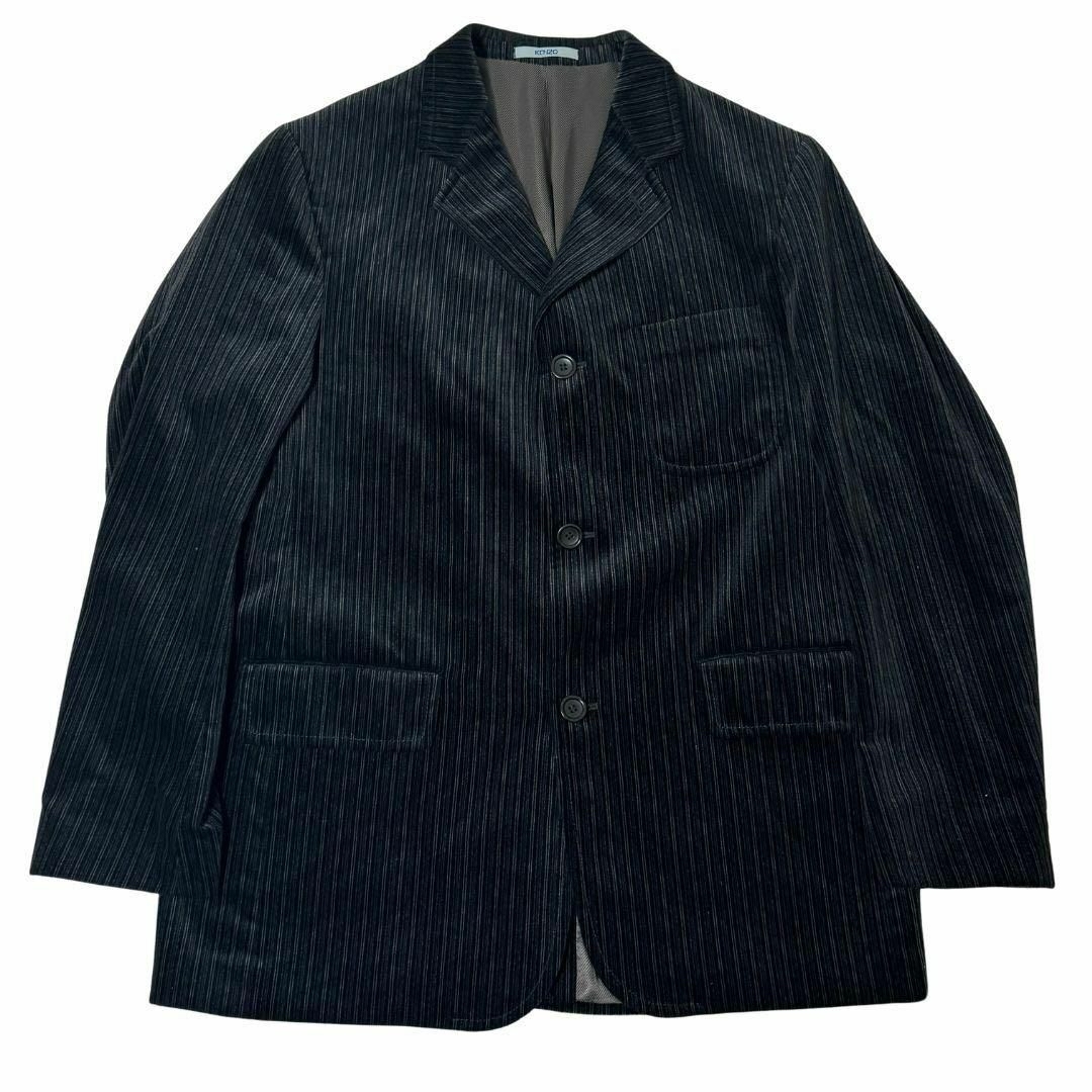 KENZO(ケンゾー)のケンゾー　テーラードジャケット　スーツ　フランス製　メンズ3L ビスコース メンズのジャケット/アウター(テーラードジャケット)の商品写真