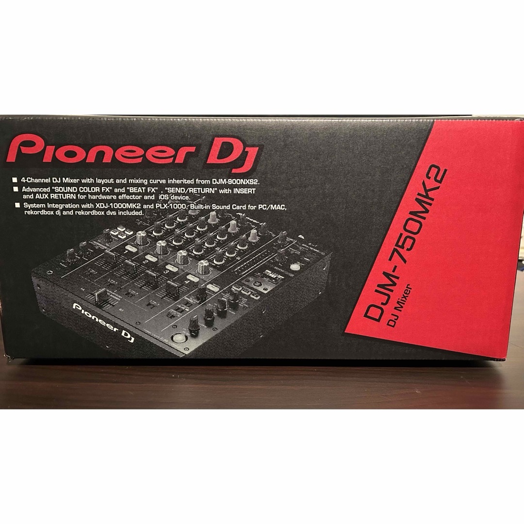 PIONEER - Pioneer DJM-750MK2 2023年製 動作確認済みの通販 by PIONEER - Pioneer DJM-750MK2 2023年製 動作確認済みの通販 by