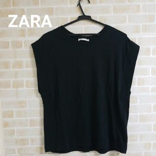 ザラ(ZARA)の【本日削除/最終値下】ZARA ノースリーブカットソー(Tシャツ(半袖/袖なし))