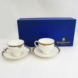 エンジェルハート(Angel Heart)のWEDGWOOD / ウェッジウッド ◆【洋食器】オズボーン クリオ カップ&ソーサー 2点セット 雑貨 アンティーク 西洋磁器 ギフト【未使用】 [0220374358](グラス/カップ)