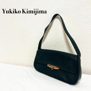 美品✨YukikoKimijimaユキコキミジマハンドバッグトートバッグブラック(トートバッグ)