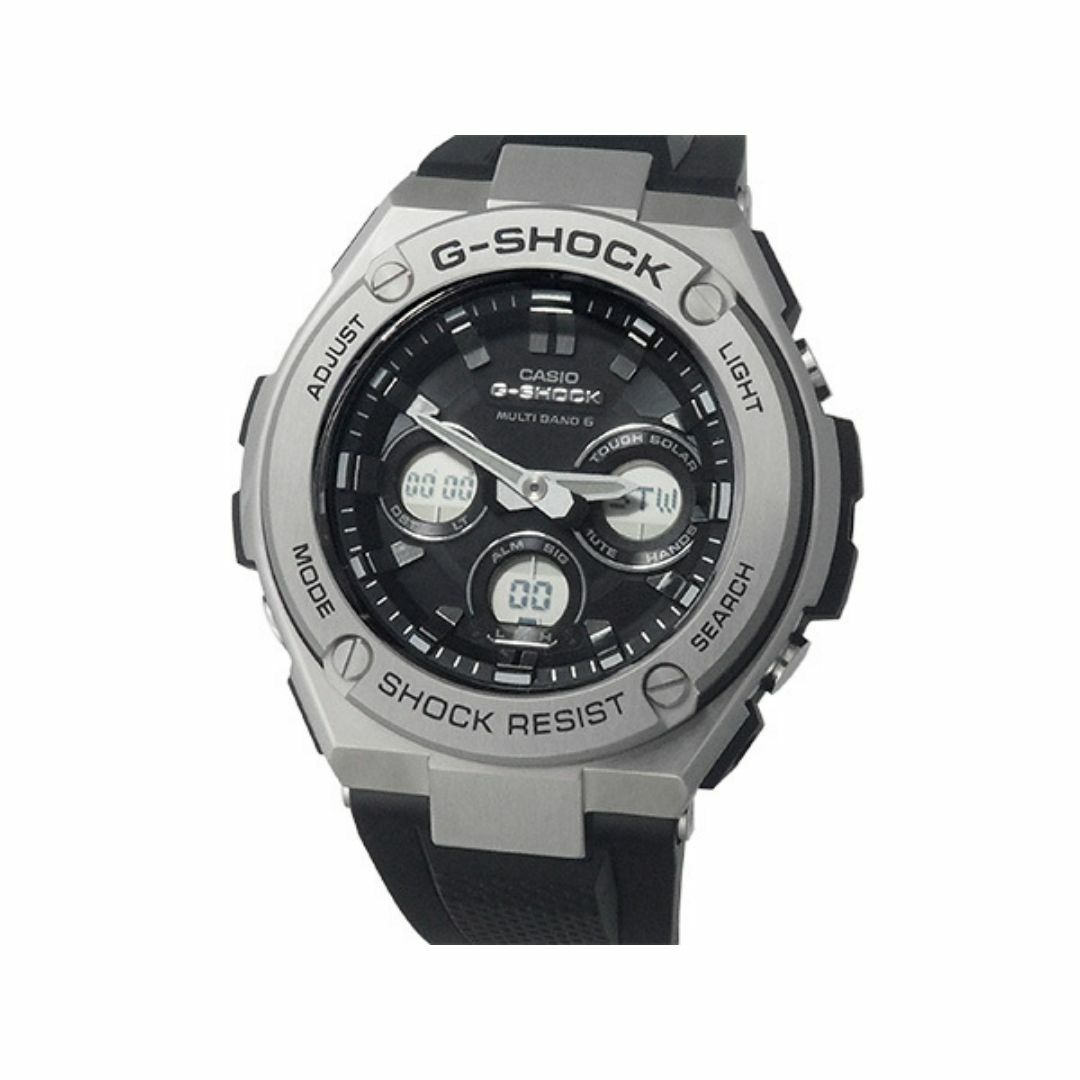 G-SHOCK(ジーショック)の◆ミウラ◆カシオ CASIO Gショック Gスチール 電波ソーラー GST-W310-1AJF【中古】 メンズの時計(腕時計(アナログ))の商品写真
