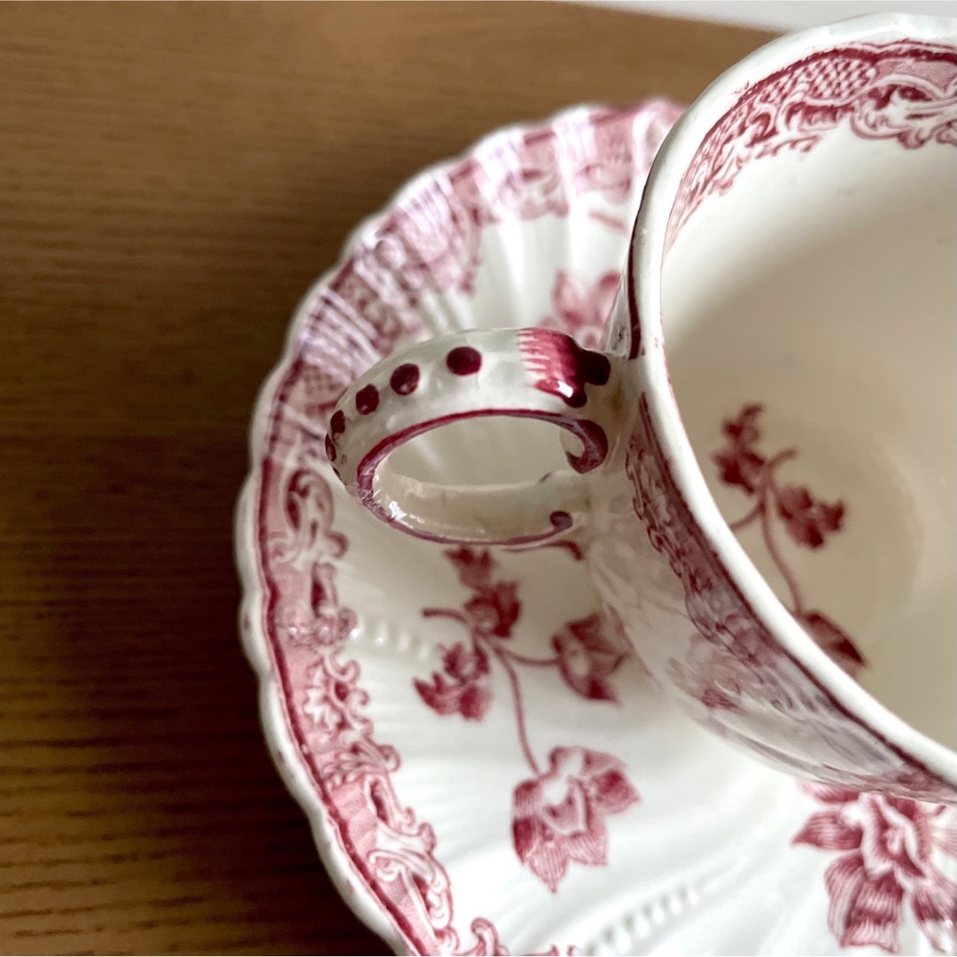 フランス サルグミンヌ fontanges コーヒーカップ&ソーサー B フランス サルグミンヌ fontanges コーヒーカップ&ソーサー B