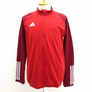 アディダス(adidas)のadidas / アディダス ◆トラックジャケット/ジャージ/レッド/サイズ2XL/タグ付き HE5650 【メンズ/MEN/男性/ボーイズ/紳士】 メンズファッション【中古】 [0220484255](その他)