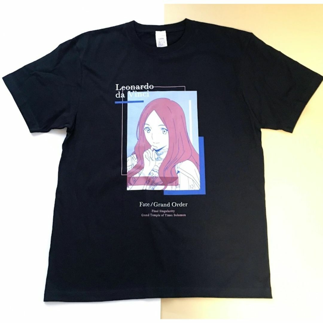 r582  XXXL【新品】 レオナルド・ダ・ヴィンチ 　レディース 黒 レディースのトップス(Tシャツ(半袖/袖なし))の商品写真