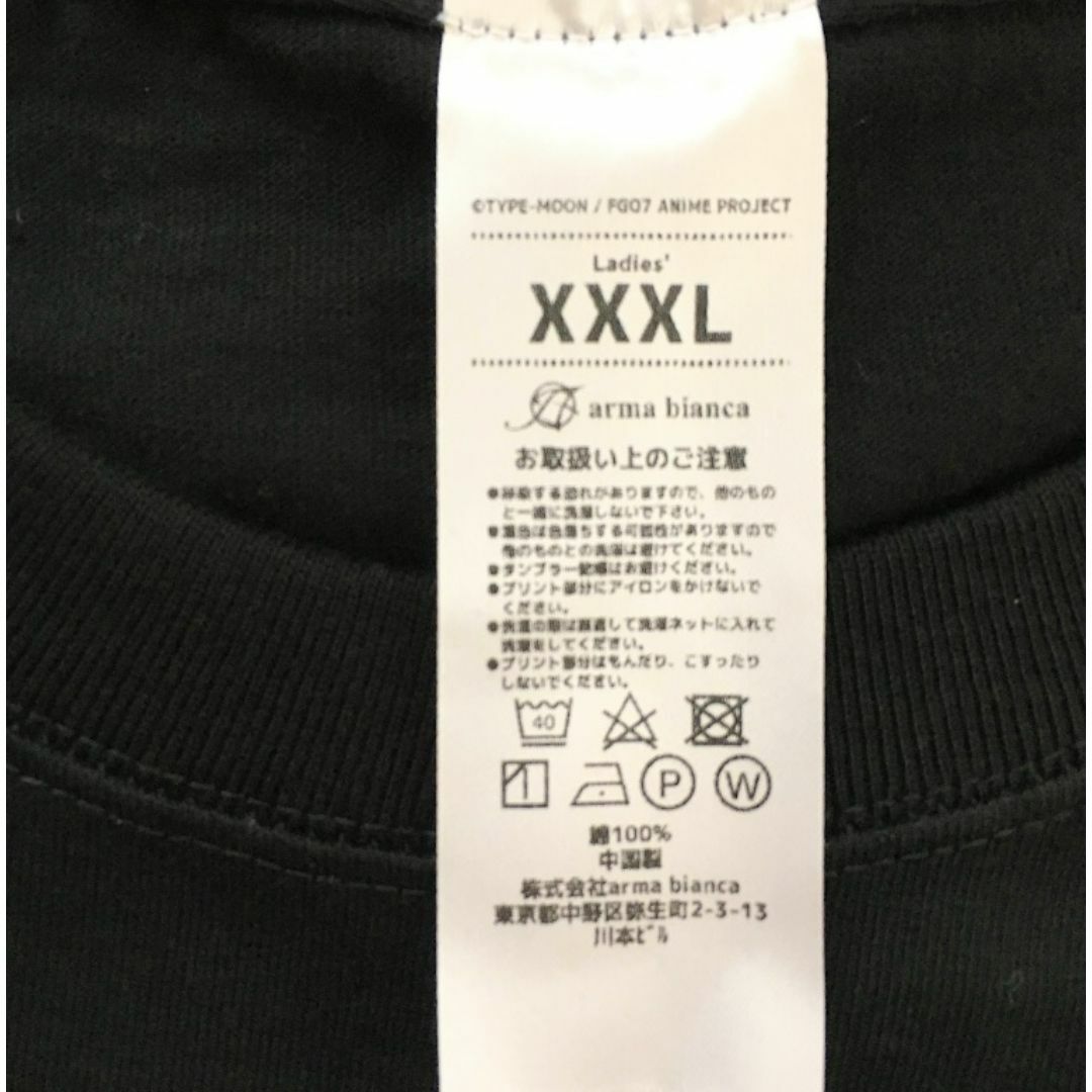 r582  XXXL【新品】 レオナルド・ダ・ヴィンチ 　レディース 黒 レディースのトップス(Tシャツ(半袖/袖なし))の商品写真