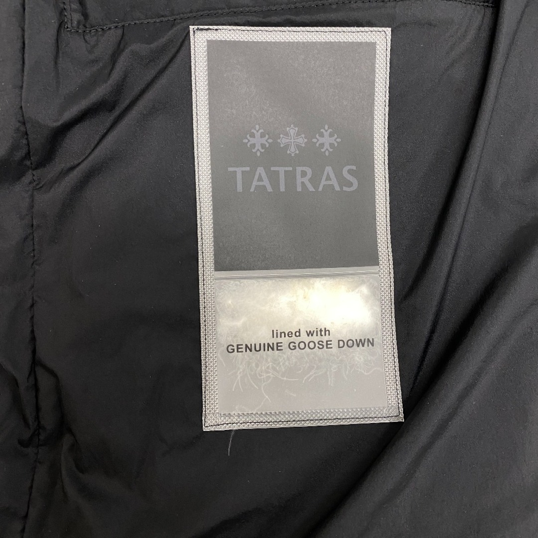 TATRAS(タトラス)のタトラス TATRAS ダウンジャケット
 02 TARO MTAT23A4840-D ブラック メンズのジャケット/アウター(ダウンジャケット)の商品写真