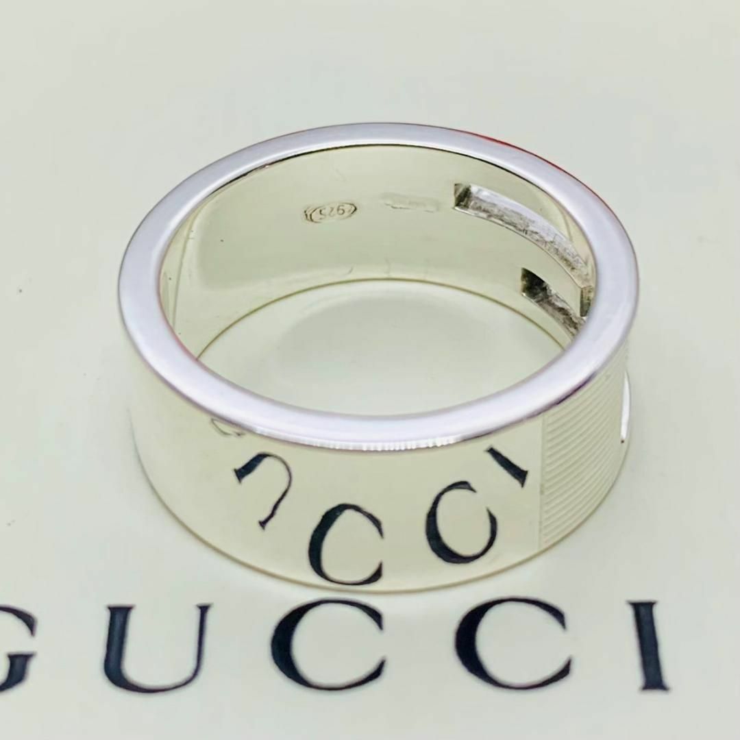 Gucci(グッチ)のC267 極美品 グッチ Gリング 刻印13 指輪 サイズ およそ 11.5 号 レディースのアクセサリー(リング(指輪))の商品写真