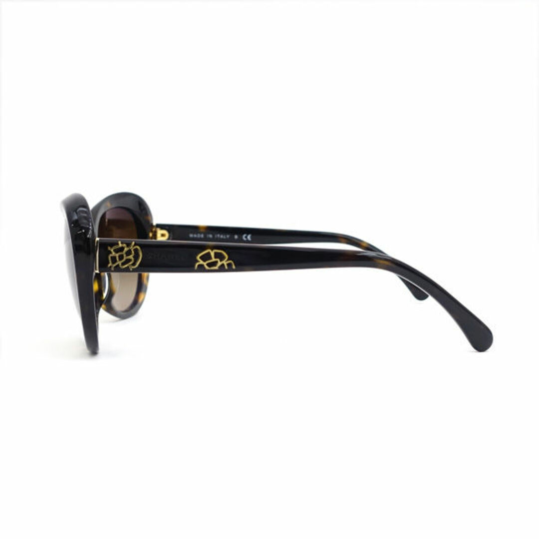 CHANEL / シャネル ◇サングラス カメリア べっ甲デザイン CHANEL / シャネル ◇サングラス カメリア べっ甲デザイン