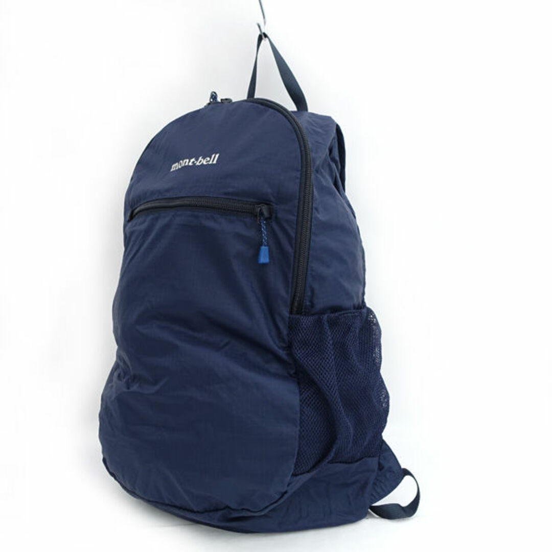 mont bell(モンベル)のmont-bell / モンベル ◆リュック/DAY PACK/ポケッタブル/ネイビー/13L 【バッグ/バック/BAG/鞄/カバン】 メンズファッション【中古】 [0220485767] レディースのバッグ(その他)の商品写真