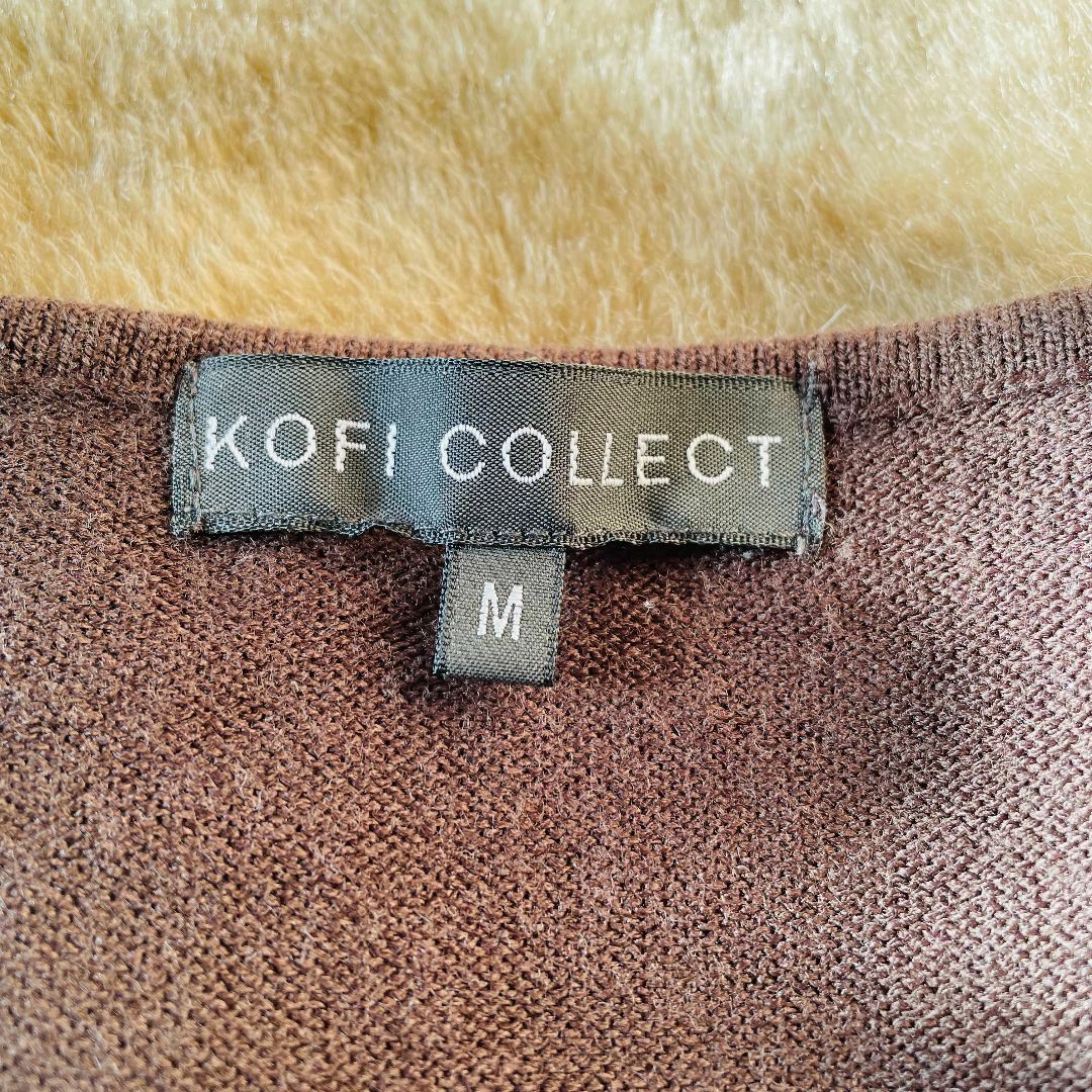 【KOFI COLLECT】ハイゲージニットセーター Msize ブラウン レディースのトップス(ニット/セーター)の商品写真