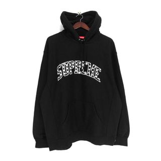 シュプリーム(Supreme)のシュプリーム Supreme ■ 21SS 【 Hearts Arc Hooded Sweatshirt 】 ハート アーチ ロゴ フーディ プルオーバー パーカー　n5518(パーカー)