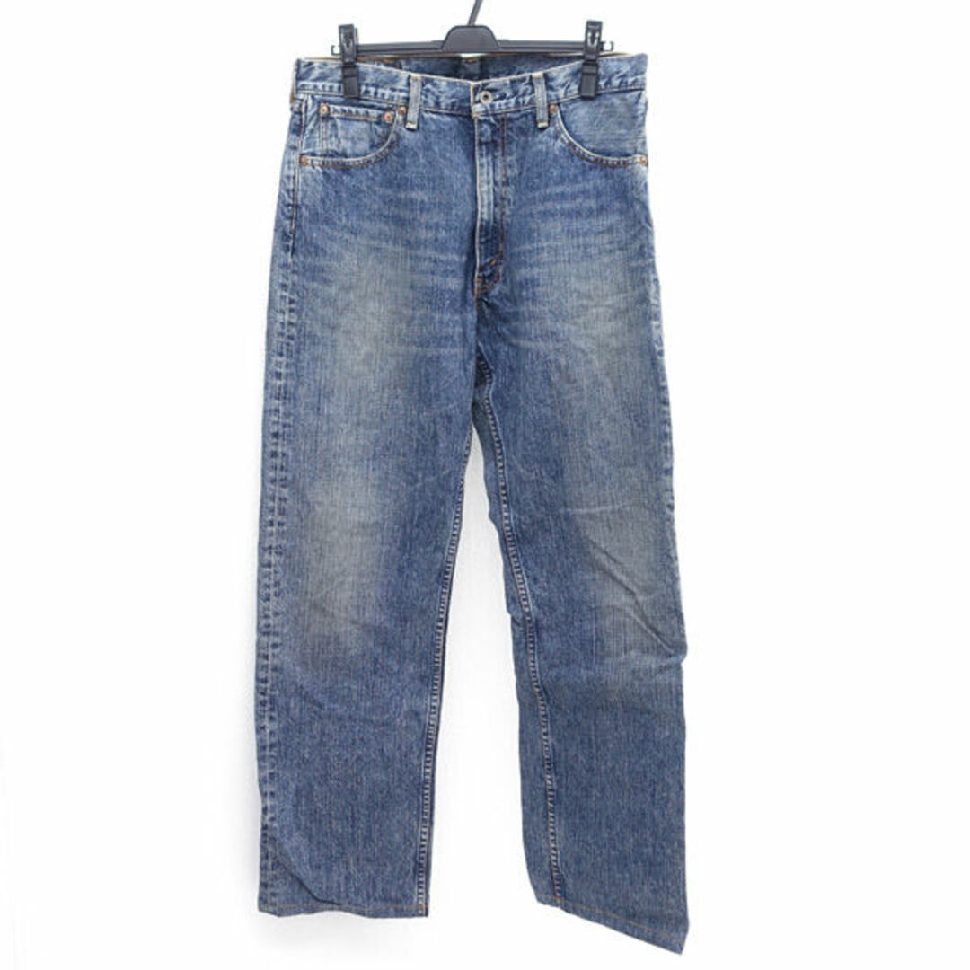 Levi's(リーバイス)のLevis / リーバイス ◆デニムパンツ/503/革パッチ/J38/インディゴ/W34 503-03 【メンズ/MEN/男性/ボーイズ/紳士】 メンズファッション【中古】 [0220487167] メンズのパンツ(ワークパンツ/カーゴパンツ)の商品写真