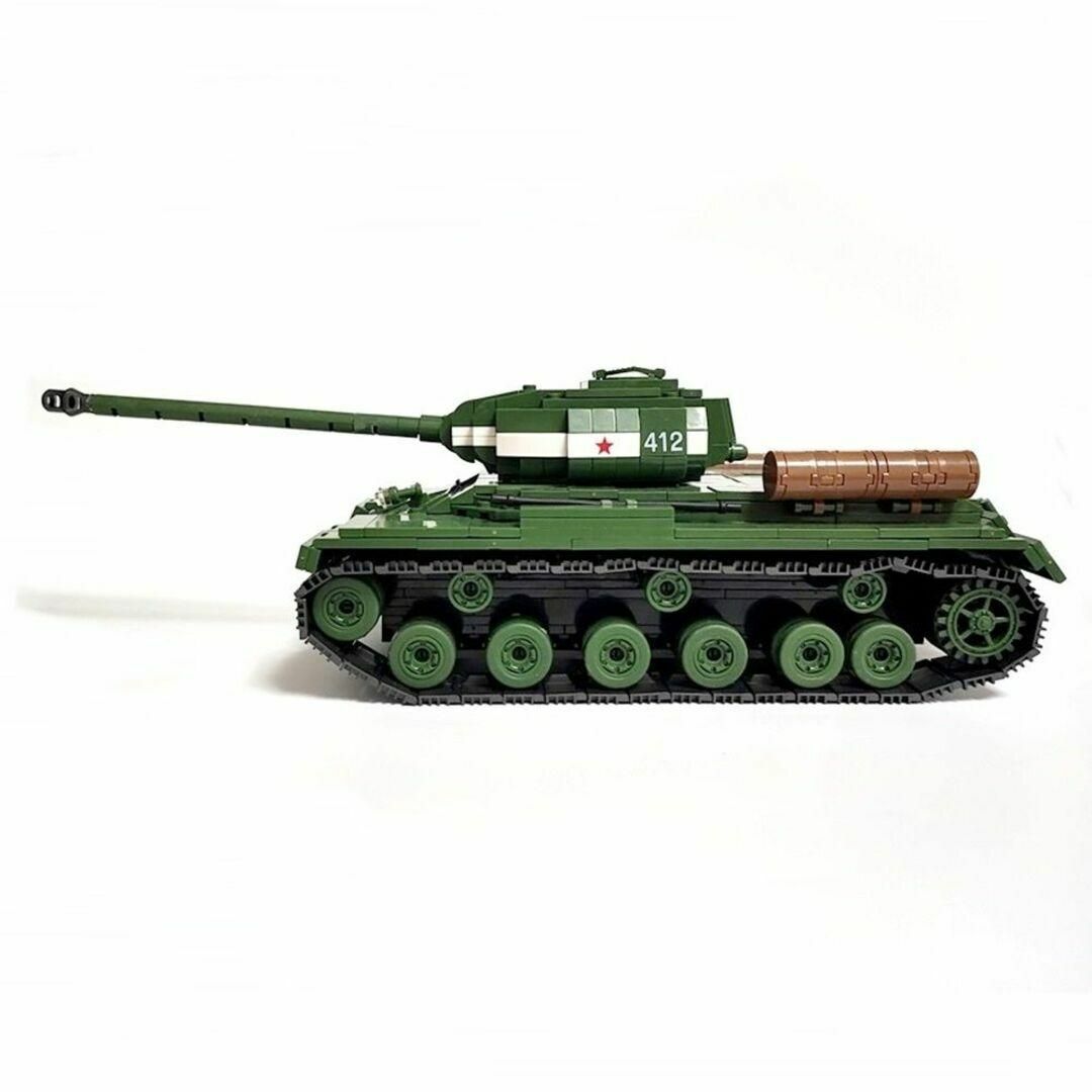 ESシリーズ ソビエト IS-2 ブロック戦車 ミリタリー 戦車 キッズ/ベビー/マタニティのおもちゃ(積み木/ブロック)の商品写真