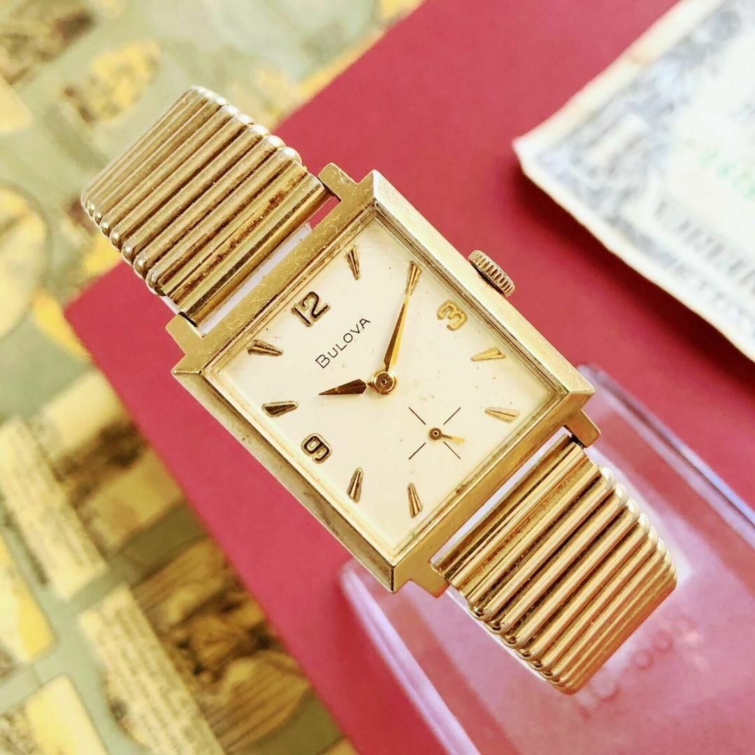 Bulova - #3027【渋くてお洒落】メンズ 腕時計 ブローバ 動作品 手巻き Bulova - #3027【渋くてお洒落】メンズ 腕時計 ブローバ 動作品 手巻き