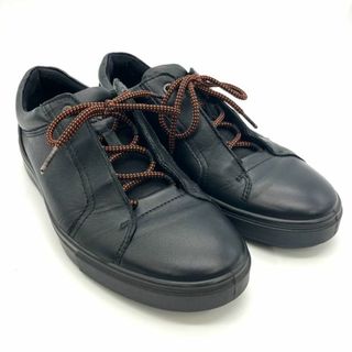 エコー ECCO SOFT スニーカー ブラック 約26.0cm メンズ【中古】(スニーカー)