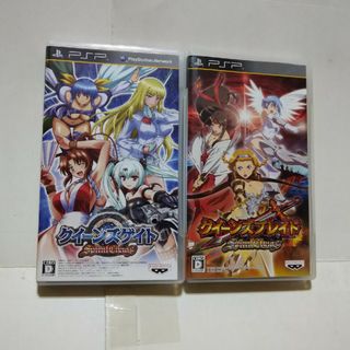 プレイステーションポータブル(PlayStation Portable)の☆クイーンズブレイド スパイラルカオス＋クイーンズゲイト スパイラルカオス☆(携帯用ゲームソフト)