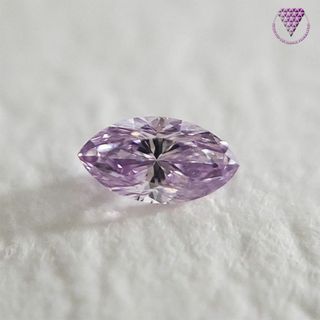 0.047ct F. P. Purple 天然 パープル ダイヤモンド(リング(指輪))