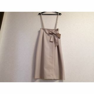 プロポーションボディドレッシング(PROPORTION BODY DRESSING)のPROPORTION BODY DRESSING タイトスカート ベージュ S(ロングスカート)