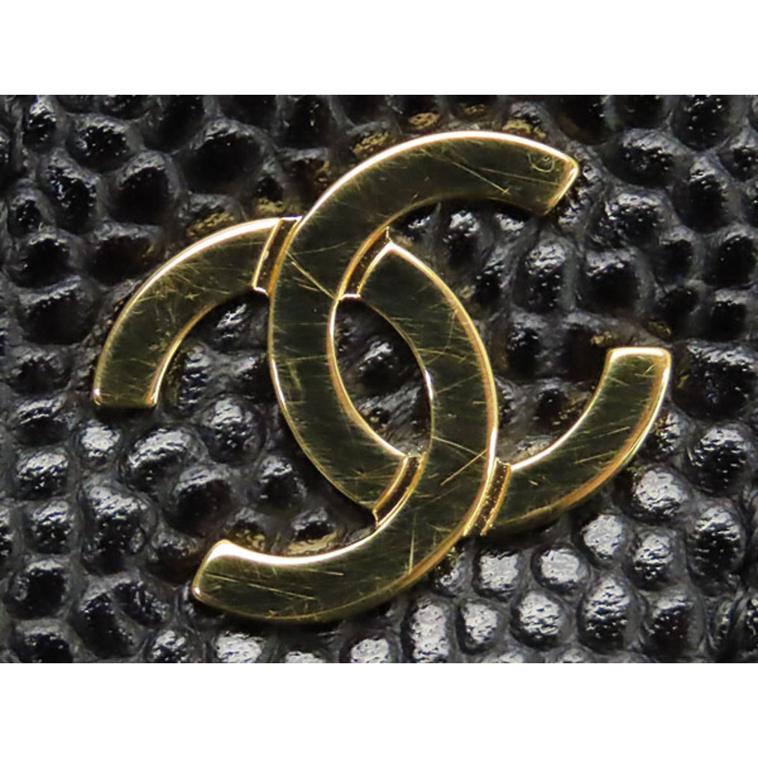 CHANEL(シャネル)の未使用シャネルマトラッセココマークキャビアスキンラウンドファスナー長 レディースのファッション小物(財布)の商品写真