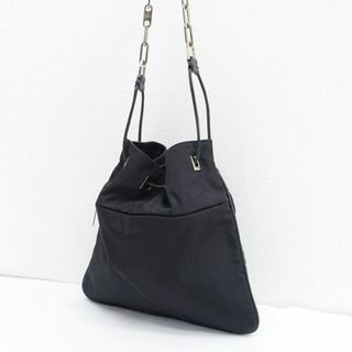 グッチ(Gucci)のGUCCI / グッチ ■チェーン ショルダーバッグ ナイロン ブラック 001 4036 1705 【バッグ/バック/BAG/鞄/カバン】 ブランド【中古】 [0990013141](ショルダーバッグ)