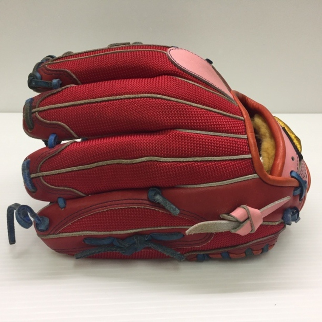 Mizuno Pro(ミズノプロ)の中古品 ミズノ MIZUNO ミズノプロ 軟式 内野手用オーダーグローブ 刺繍入り 1012 スポーツ/アウトドアの野球(グローブ)の商品写真