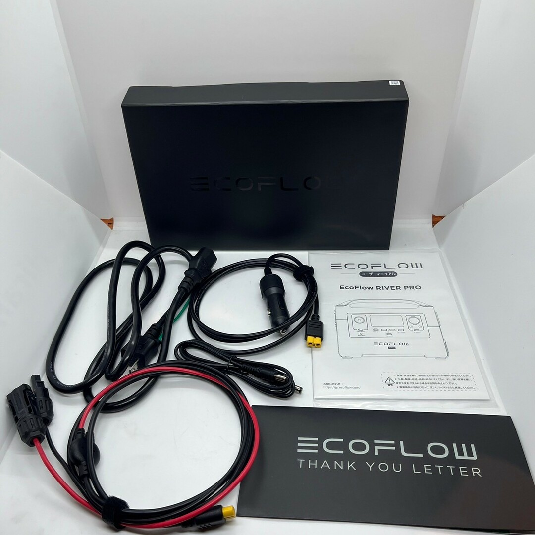 EcoFlow RIVER Pro EFRIVER600PRO(ブラック)､EcoFlow RIVERシリーズ専用バッグ付き スポーツ/アウトドアのアウトドア(その他)の商品写真