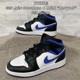 ナイキ(NIKE)の★希少レア★NIKE GS Air Jordan 1 Mid "Royal"(スニーカー)