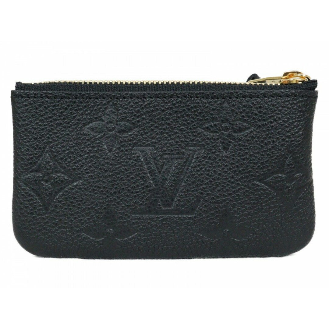 LOUIS VUITTON(ルイヴィトン)の【☆未使用品☆】【布袋あり】LOUIS VUITTON　ルイヴィトン 　ポシェット・クレ　M80879　アンプラント　ブラック　キーケース　コインケース　小銭入れ　シンプル　レディース　メンズ　ユニセックス　ギフト　プレゼント包装可【中古】松前R56号店 レディースのファッション小物(財布)の商品写真