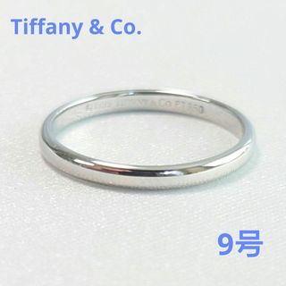 ティファニー(Tiffany & Co.)の【新品仕上げ】TIFFANY ティファニー PT950 バンドリング 9号(リング(指輪))