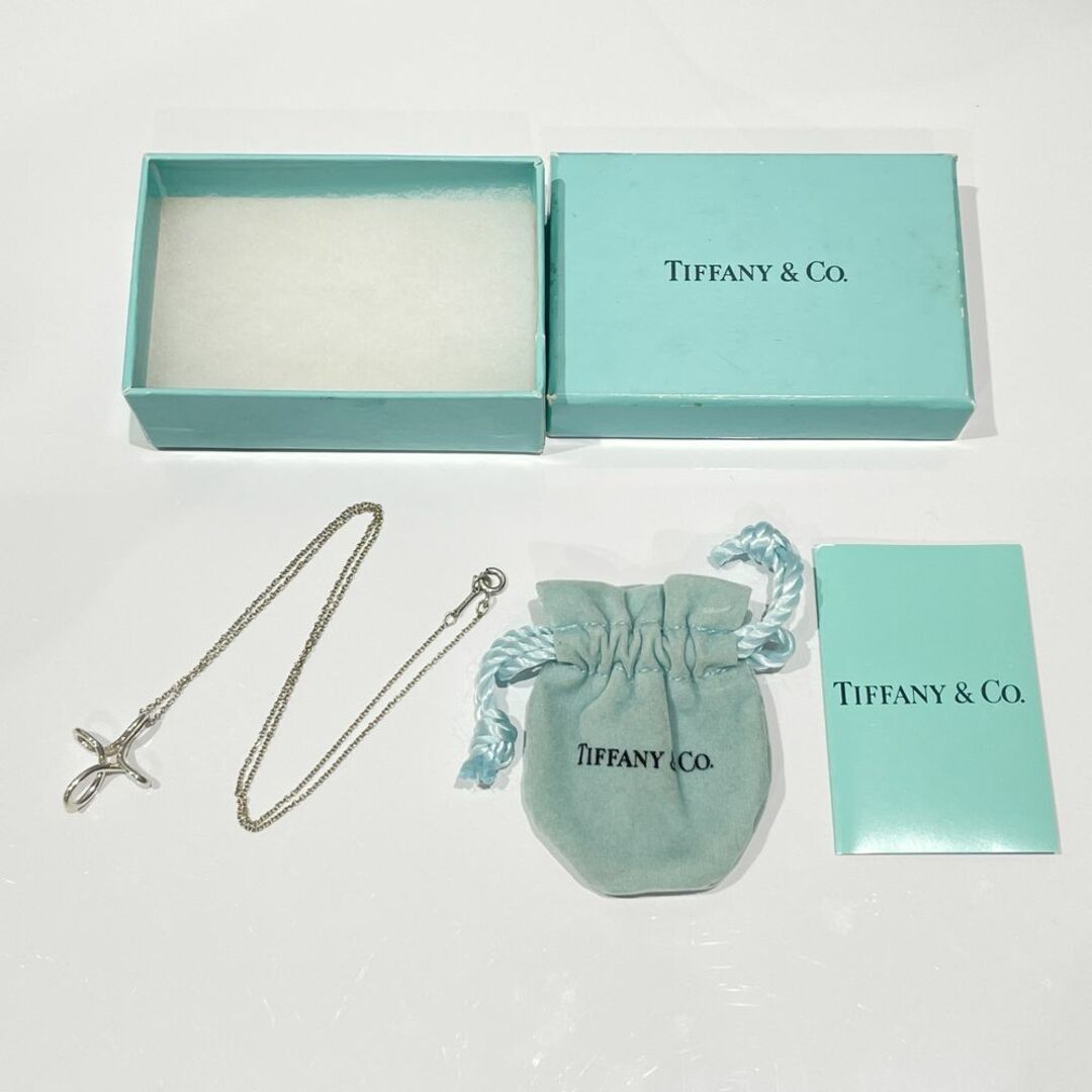 Tiffany & Co.(ティファニー)のTIFFANY&Co. ネックレス インフィニティ クロス SV925 レディースのアクセサリー(ネックレス)の商品写真