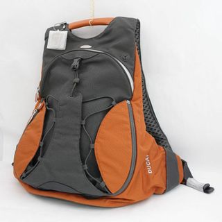 TUMI / トゥミ ■TUMI × DUCATI リュック 未使用 ナイロン レザー グレー オレンジ 【バッグ/バック/BAG/鞄/カバン】 ブランド【未使用】  [0990013230](リュック/バックパック)