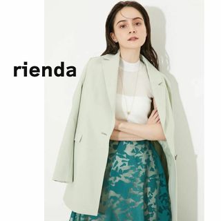 リエンダ(rienda)の⭐︎崔彦華様専用⭐︎rienda　テーラードジャケット　パステルグリーン　長袖(テーラードジャケット)