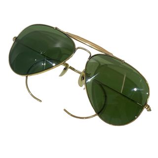 レイバン(Ray-Ban)のRay-Ban サングラス アウトドアマン ティアドロップ B＆L 1/30 10K G.O. USA グリーンレンズ(サングラス/メガネ)