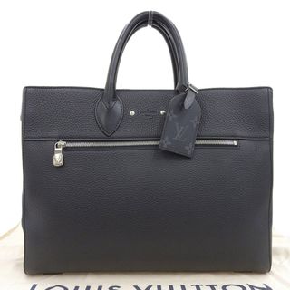 ルイヴィトン(LOUIS VUITTON)の【本物保証】 布袋付 超美品 ルイヴィトン LOUIS VUITTON カバ ビジネス ビジネスバッグ 書類かばん ハンドバッグ トリヨンレザー M55732(ビジネスバッグ)