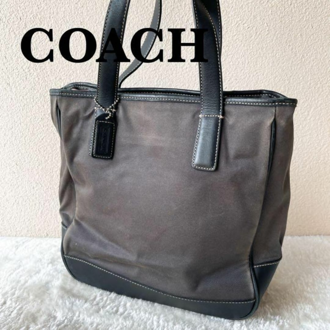 COACH(コーチ)の美品✨COACH コーチハンドバッグトートバッグブラック黒 レディースのバッグ(トートバッグ)の商品写真