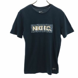 ナイキ(NIKE)のナイキ プリント 半袖 Tシャツ S ブラック NIKE メンズ 古着 【240426】 メール便可(Tシャツ/カットソー(半袖/袖なし))