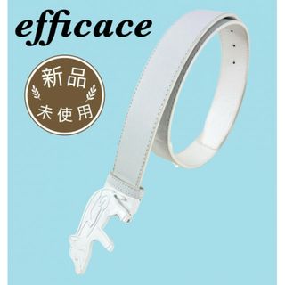 エフィカス(efficace)のエフィカス efficace ゴルフ ベルト ウリボーバックル ホワイト (その他)