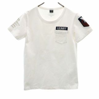 AVIREX - アヴィレックス 半袖 Tシャツ F ホワイト AVIREX レディース 古着 【240426】 メール便可