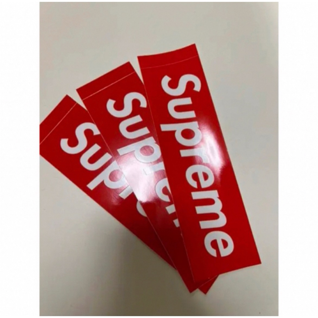 Supreme(シュプリーム)のSUPREME BOX LOGO STICKER 3枚セット 自動車/バイクのバイク(ステッカー)の商品写真