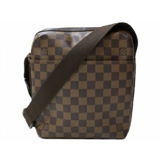 ルイヴィトン(LOUIS VUITTON)の【布袋あり】LOUIS VUITTON　ルイヴィトン　トロター・ボブール　ショルダーバッグ　ダミエ・エベヌ　ブラウン系　シンプル　メンズ　レディース　ユニセックス　ギフト　プレゼント包装可【中古】松前R56号店(ショルダーバッグ)