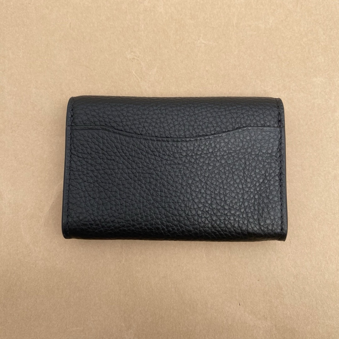 COACH(コーチ)のカードケース　名刺入れ　定期入れ　ブラック　黒色 メンズのファッション小物(名刺入れ/定期入れ)の商品写真