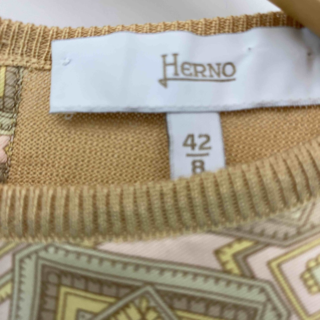 HERNO(ヘルノ)のHERNO ヘルノ レディース トップス ニット/セーター 総柄 レディースのトップス(ニット/セーター)の商品写真