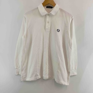 FRED PERRY メンズ トップス ポロシャツ ホワイト(ポロシャツ)