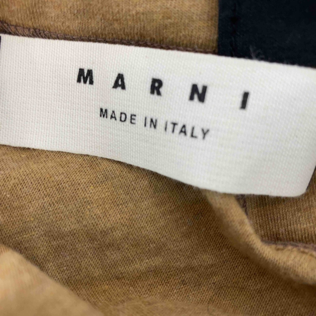 Marni(マルニ)のMARNI マルニ レディース トップス Tシャツ（半袖）ベージュ レディースのトップス(Tシャツ(半袖/袖なし))の商品写真