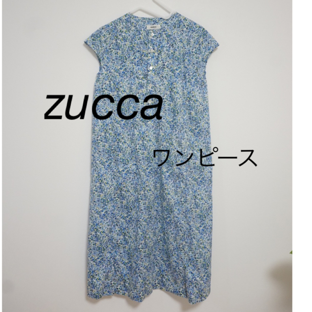 ZUCCa(ズッカ)の【zucca】リバティ　ワンピース【美品】 レディースのワンピース(ひざ丈ワンピース)の商品写真